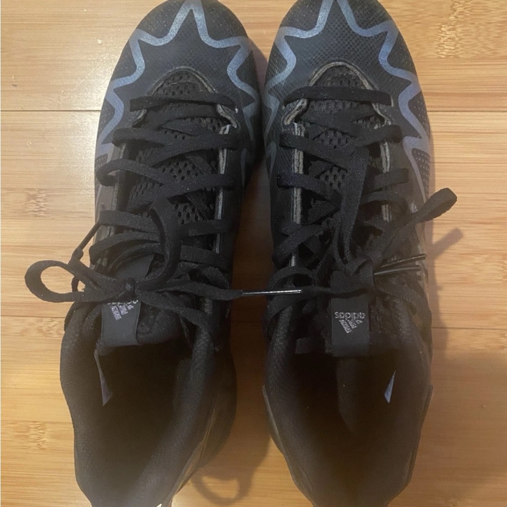 Adidas Freak Spark MD Team Football Cleats Shoe Black GZ6889 Big Kids Size 7.5